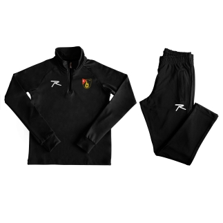 Istanbulspor Kid Half-Zip Tracksuit Black - 1