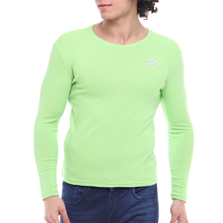 Raru Baselayer Cotton T-Shirt VESPER Green - 1