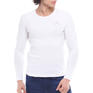 Raru Baselayer Cotton T-Shirt VESPER White 