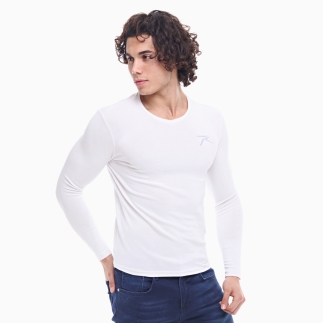 Raru Baselayer Cotton T-Shirt VESPER White - 3