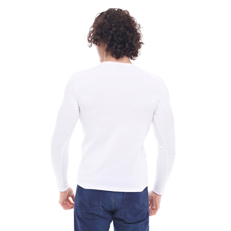 Raru Baselayer Cotton T-Shirt VESPER White - 4