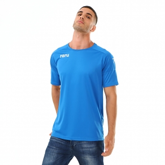 Raru Basic T-Shirt GRILLUS Saxon Blue - 3