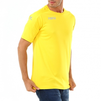 Raru Basic T-Shirt GRILLUS Yellow 