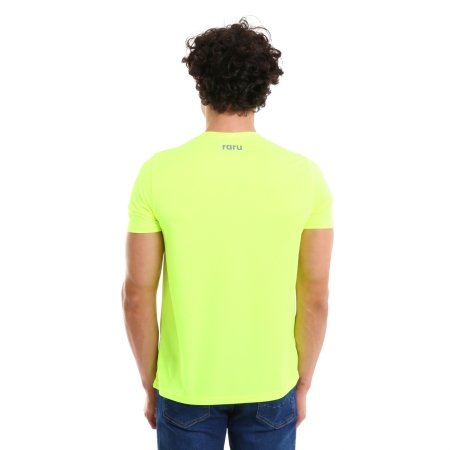 Raru Basic T-Shirt TRES Yellow - 4