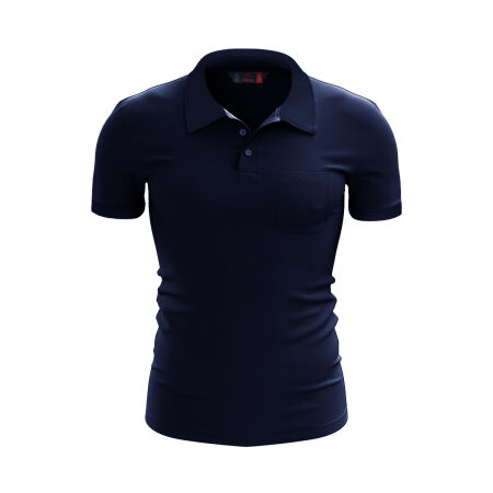 Raru %100 Pamuk Cepli Polo T-Shirt PARATUS LACİVERT - 1