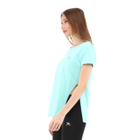 Raru Cotton O-Neck T-Shirt FUMUS Mint - 3