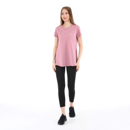 Raru Cotton O-Neck T-Shirt FUMUS Pink - 5