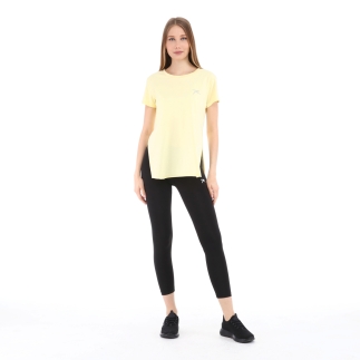 Raru Cotton O-Neck T-Shirt FUMUS Yellow - 5