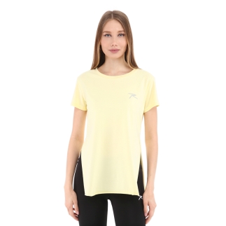 Raru Cotton O-Neck T-Shirt FUMUS Yellow - RARU (1)