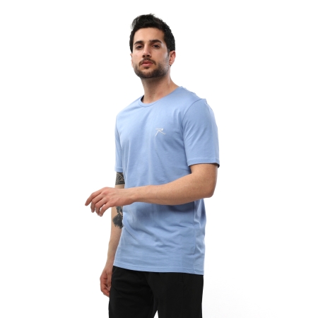 Raru Cotton T-Shirt AGNITIO Blue - 3