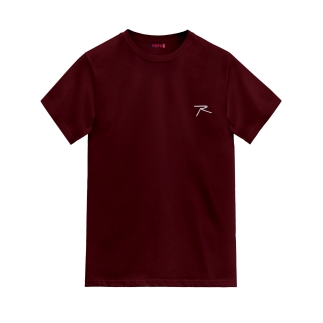 Raru Cotton T-Shirt AGNITIO Burgundy 