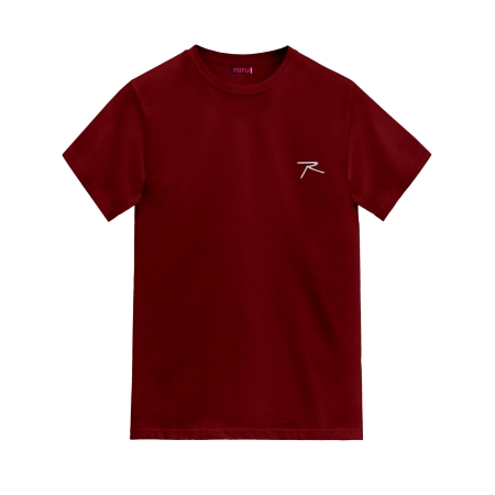 Raru Cotton T-Shirt AGNITIO Burgundy - 1