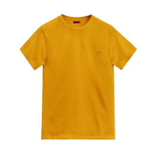 Raru Cotton T-Shirt AGNITIO Mustard - 1