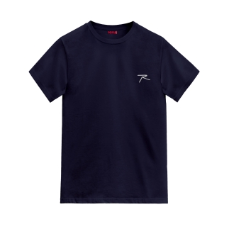 Raru Cotton T-Shirt AGNITIO Navy Blue 