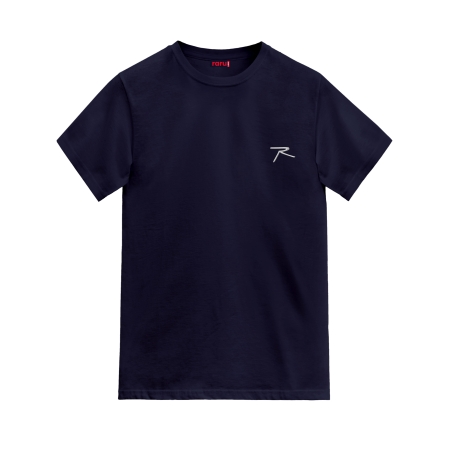 Raru Cotton T-Shirt AGNITIO Navy Blue - 1