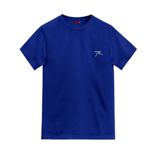 Raru Cotton T-Shirt AGNITIO Saxon Blue 