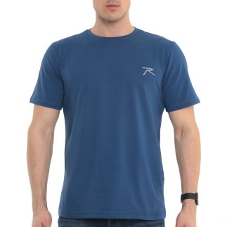 Raru Cotton T-Shirt GRAVIS Indigo 