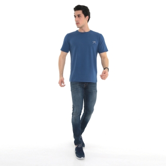 Raru Cotton T-Shirt GRAVIS Indigo - 5