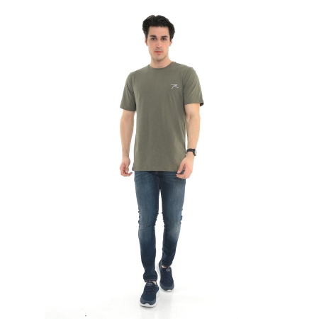 Raru Cotton T-Shirt GRAVIS Khaki - 5