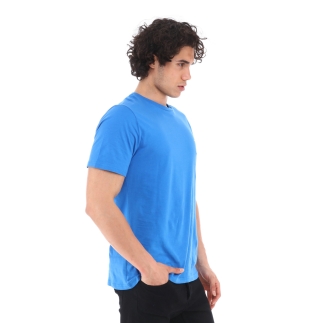 Raru Cotton T-Shirt GRAVIS Saxon Blue - 2