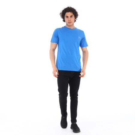 Raru Cotton T-Shirt GRAVIS Saxon Blue - 5