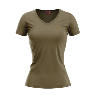 Raru Cotton T-Shirt MULIER Khaki 