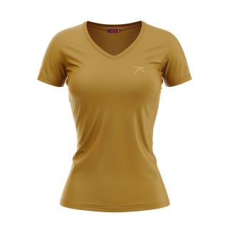 Raru Cotton T-Shirt MULIER Mustard 