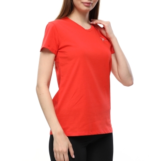 Raru Cotton T-Shirt MULIER Red - 1