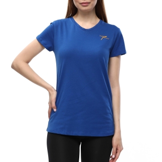 Raru Cotton T-Shirt MULIER Saxon Blue - 1