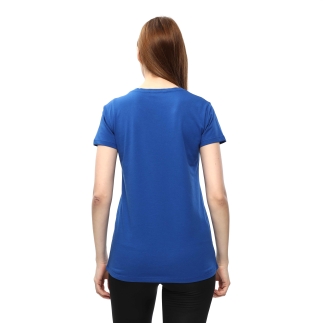 Raru Cotton T-Shirt MULIER Saxon Blue - 3