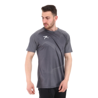 Raru Digital Printed T-Shirt JUSTA Gray - 2