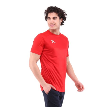 Raru Digital Printed T-Shirt JUSTA Red - 3