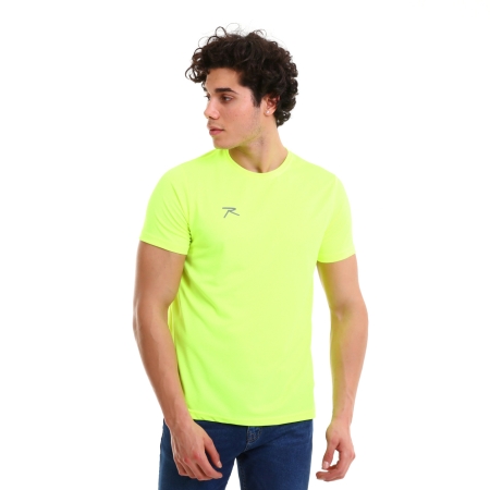 Raru Erkek Basic T-Shirt TRES SARI - 2