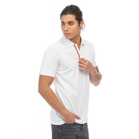 Raru Erkek Polo Pike T-Shirt SPERO BEYAZ - 2