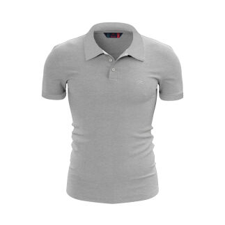 Raru Erkek Polo T-Shirt ASTRUM GRİ MELANJ - RARU