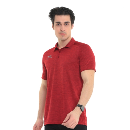 Raru Erkek Polo T-Shirt DIGNA KIRMIZI - 2