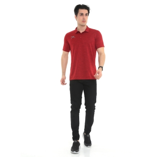 Raru Erkek Polo T-Shirt DIGNA KIRMIZI - 4