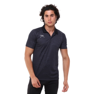 Raru Erkek Polo T-Shirt FLUCTUS SİYAH - 3