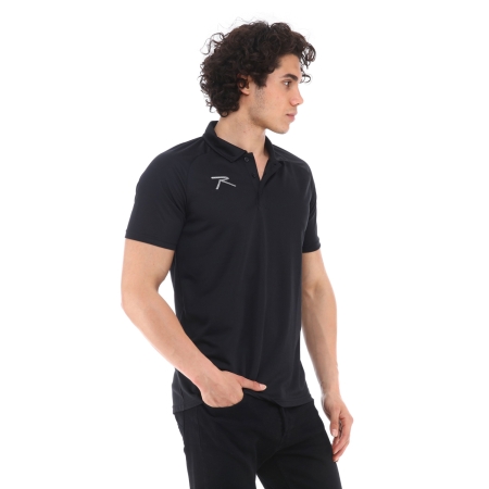 Raru Erkek Polo T-Shirt NOX SİYAH - 3