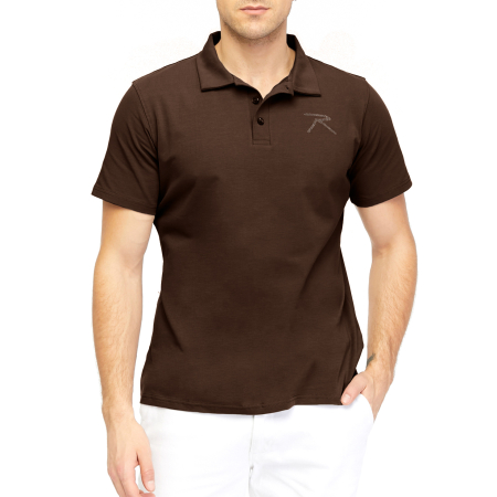 Raru Erkek Polo T-Shirt OSTENDO KAHVE - 1