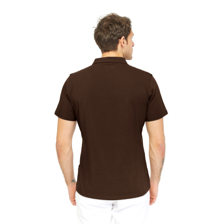 Raru Erkek Polo T-Shirt OSTENDO KAHVE - 2