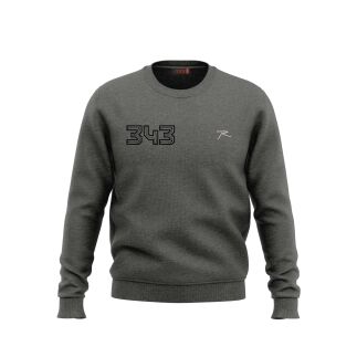 Raru x 343 DIGITAL Erkek Sweatshirt AUDAX ANTRASİT MELANJ 