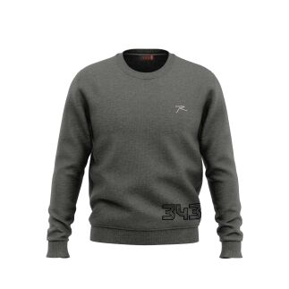 Raru x 343 DIGITAL Erkek Sweatshirt AUDAX ANTRASİT MELANJ 