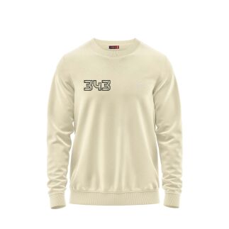 Raru x 343 DIGITAL Erkek Sweatshirt AUDAX EKRU 