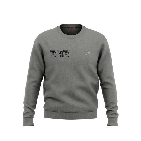 Raru x 343 DIGITAL Erkek Sweatshirt AUDAX GRİ MELANJ - 1