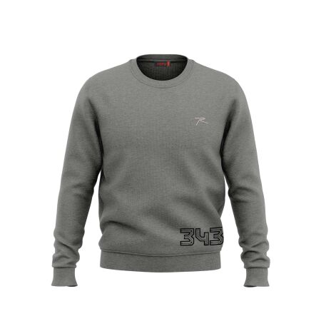 Raru x 343 DIGITAL Erkek Sweatshirt AUDAX GRİ MELANJ - 1