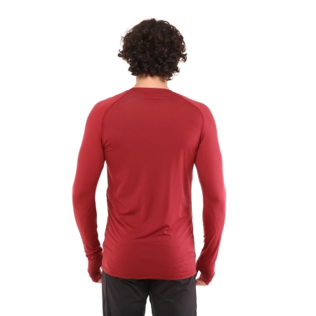 Raru Extra Stretch Baselayer T-Shirt IGNIS Burgundy - 4