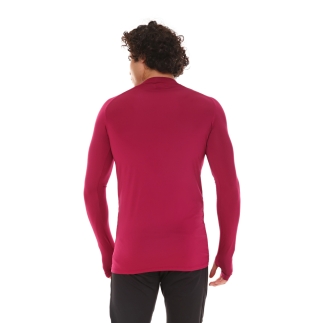 Raru Extra Stretch Baselayer T-Shirt IGNIS Burgundy - 3