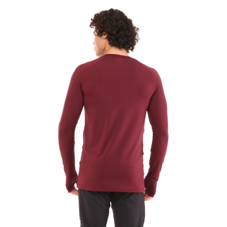 Raru Extra Stretch Baselayer T-Shirt IGNIS Burgundy - 4