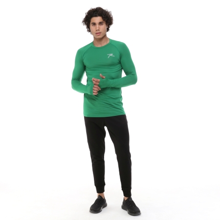 Raru Extra Stretch Baselayer T-Shirt IGNIS Green - 5